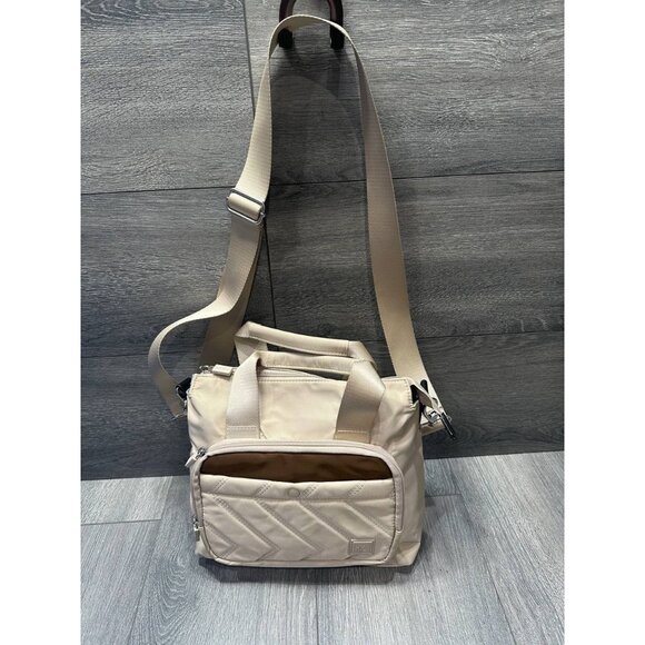 Ihkwip Handbags - IHKWIP Mini Tote Encore Edition with Colorblock CB Strap Beige A612671